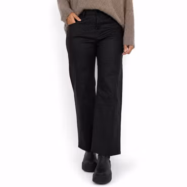 Jeans Konstskinn SVART - 3D Denim