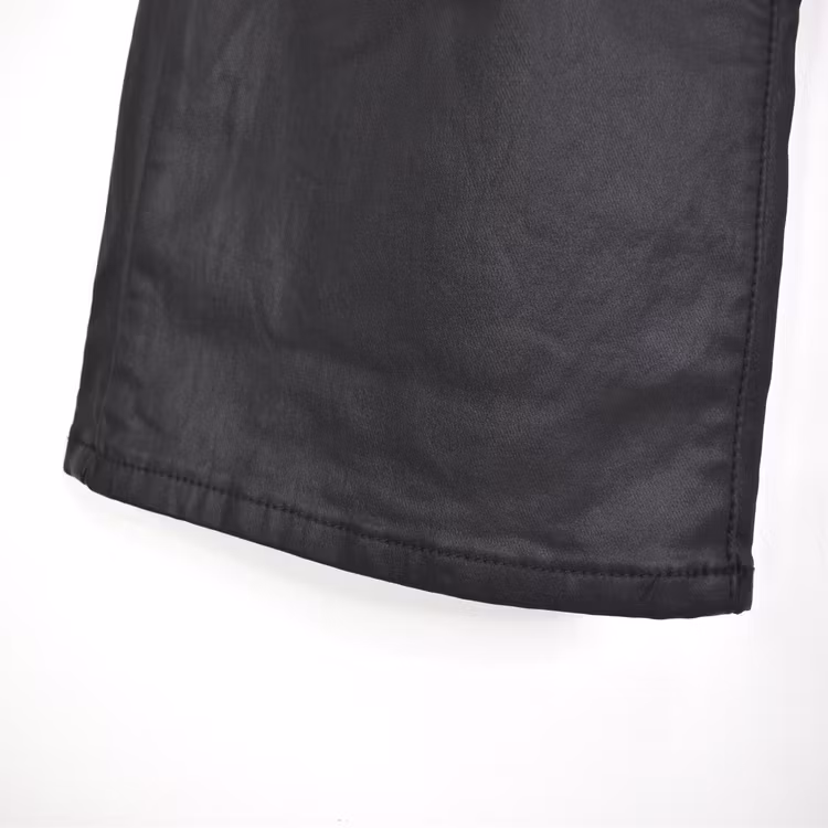 Jeans Konstskinn SVART - 3D Denim
