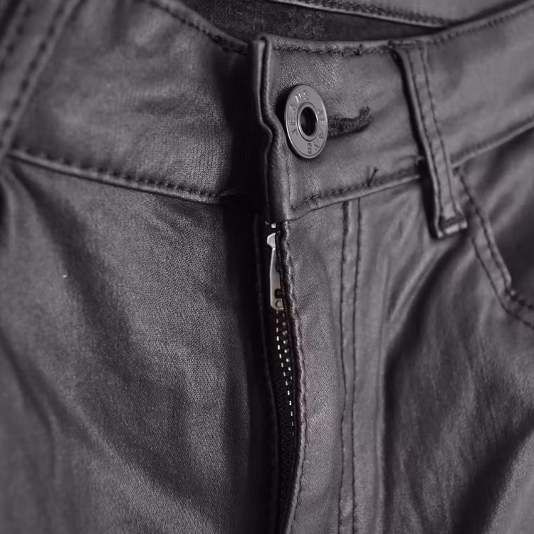 Jeans Konstskinn SVART - 3D Denim