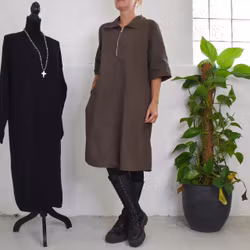 Kort Skjortklänning Zoe BRUN - Camicia