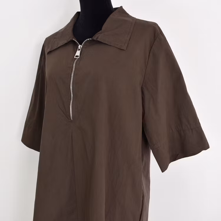 Kort Skjortklänning Zoe BRUN - Camicia