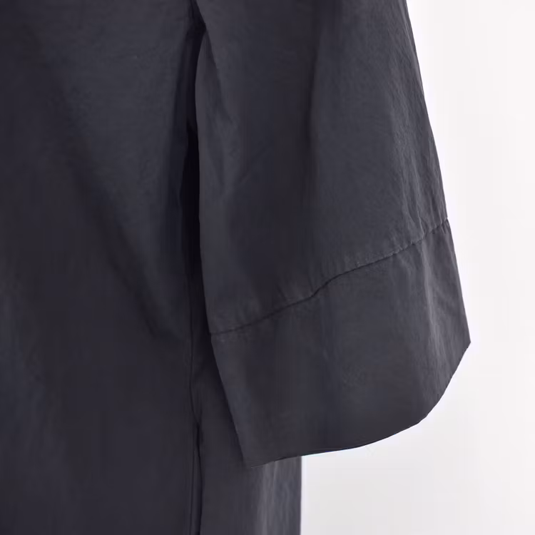 Kort Skjortklänning Zoe SVART - Camicia