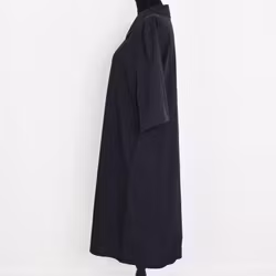 Kort Skjortklänning Zoe SVART - Camicia