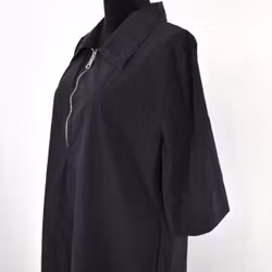 Kort Skjortklänning Zoe SVART - Camicia