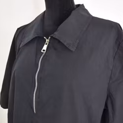Kort Skjortklänning Zoe SVART - Camicia