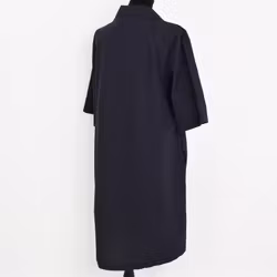 Kort Skjortklänning Zoe SVART - Camicia