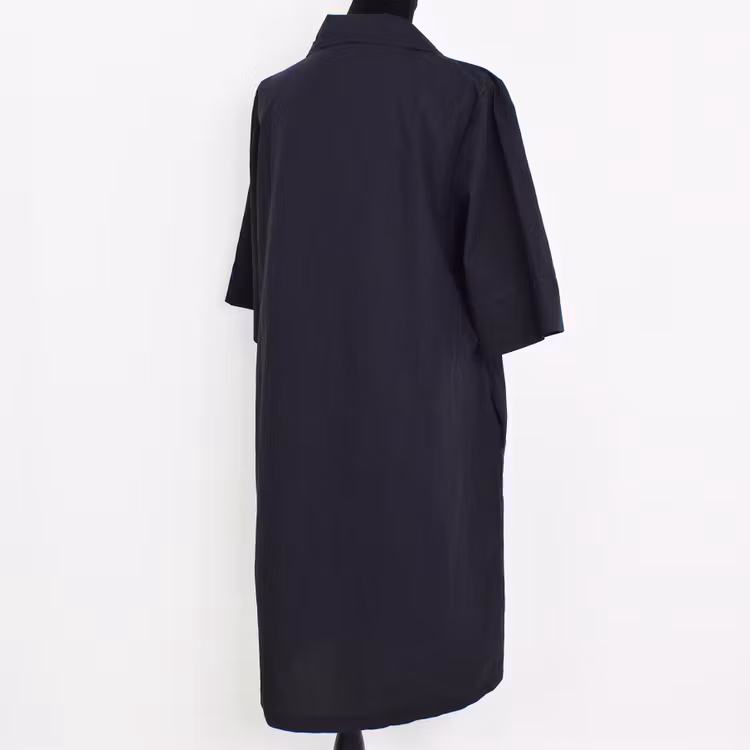 Kort Skjortklänning Zoe SVART - Camicia