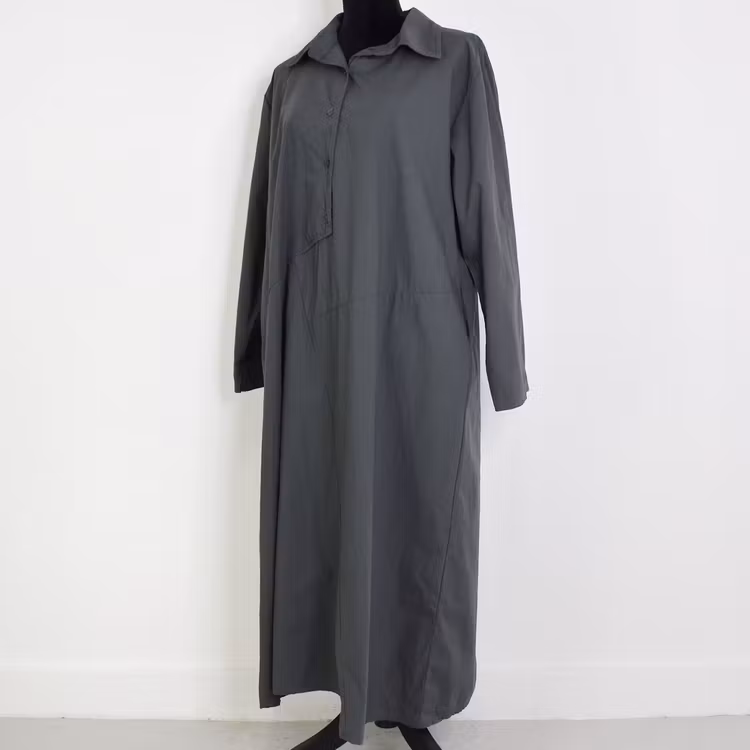 Skjortklänning Sanela GRÅ - Camicia