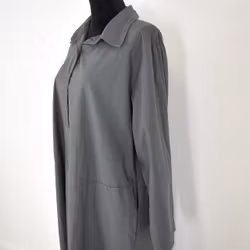 Skjortklänning Sanela GRÅ - Camicia