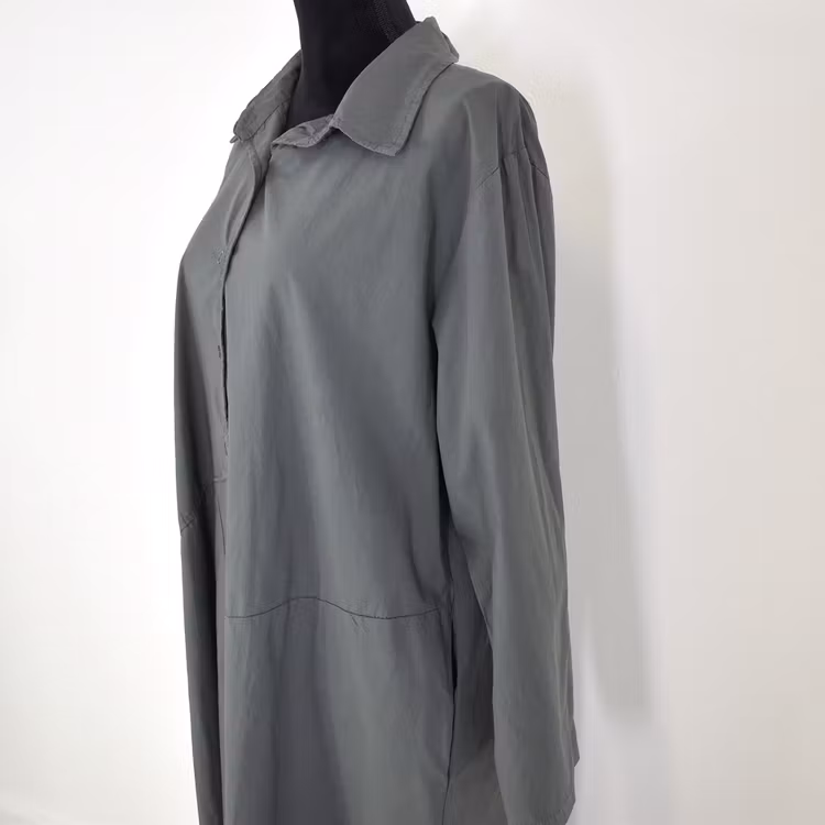 Skjortklänning Sanela GRÅ - Camicia