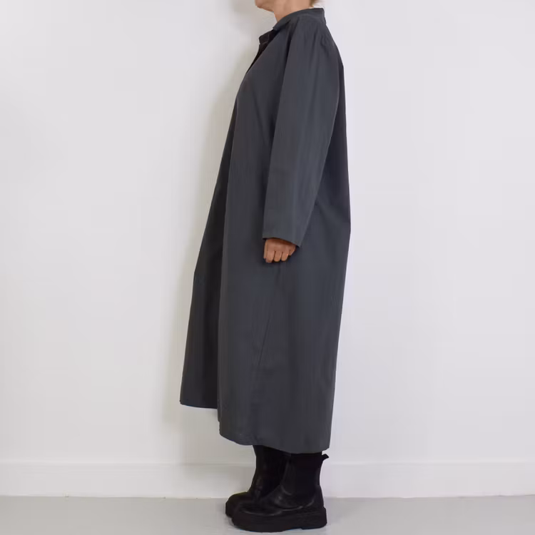 Skjortklänning Sanela GRÅ - Camicia