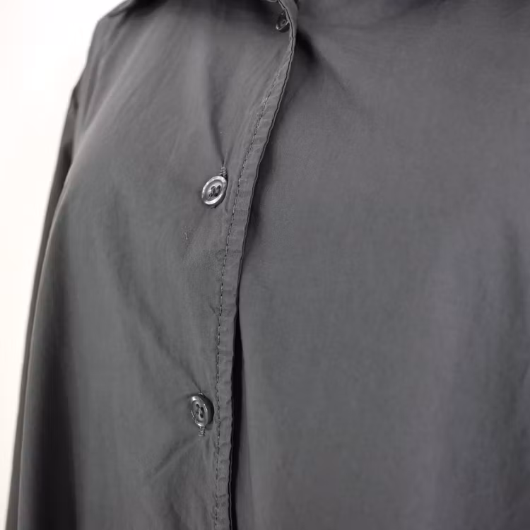 Skjortklänning Sanela GRÅ - Camicia