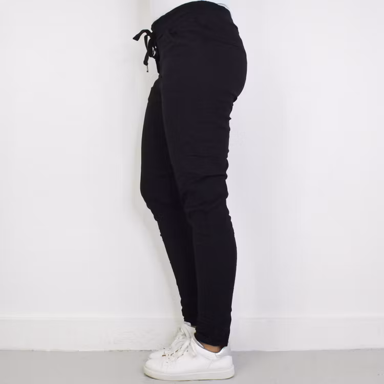 Stretchig Byxa Ellie SVART