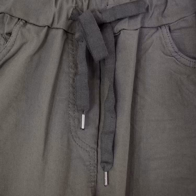 Stretchig Cargobyxa Siri MÖRK KAKI