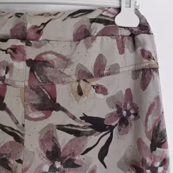 Byxa Signe Blommig BEIGE - Mix By Heart
