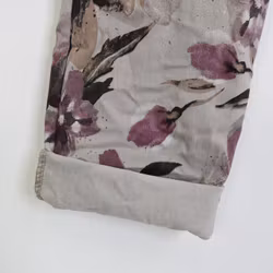 Byxa Signe Blommig BEIGE - Mix By Heart