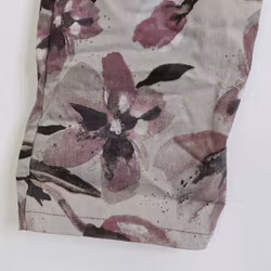 Byxa Signe Blommig BEIGE - Mix By Heart