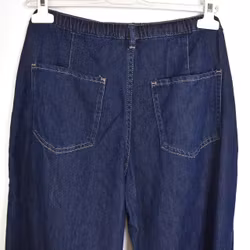 Vida Jeans Knytband MÖRKBLÅ - 3D Denim