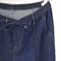 Vida Jeans Knytband MÖRKBLÅ - 3D Denim