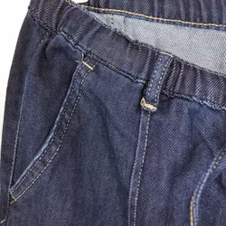 Vida Jeans Knytband MÖRKBLÅ - 3D Denim