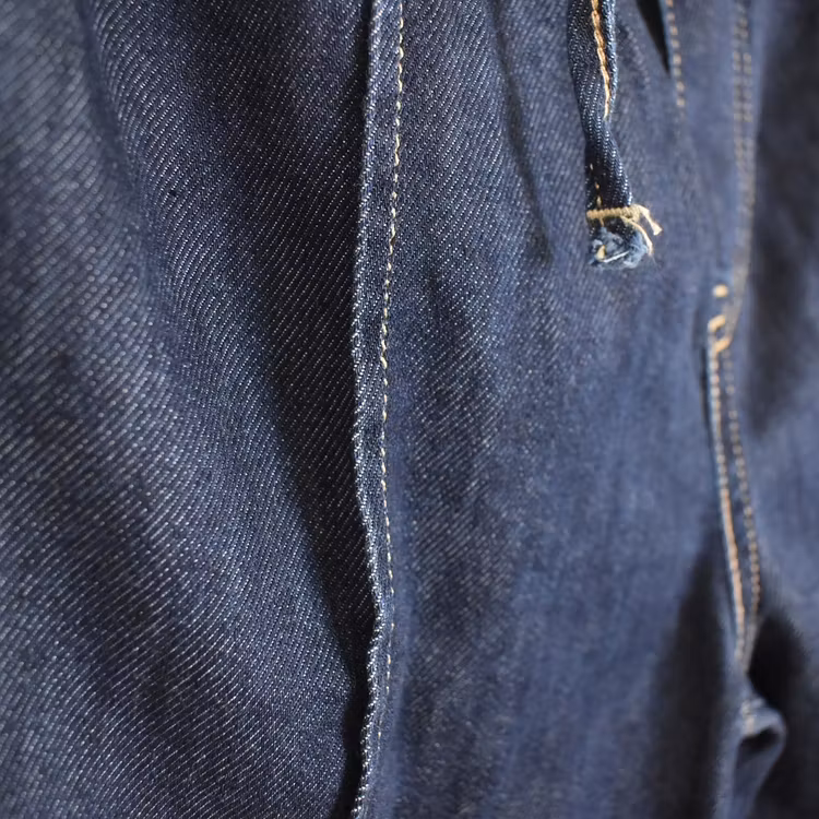 Vida Jeans Knytband MÖRKBLÅ - 3D Denim