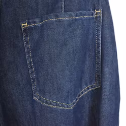 Vida Jeans Knytband MÖRKBLÅ - 3D Denim
