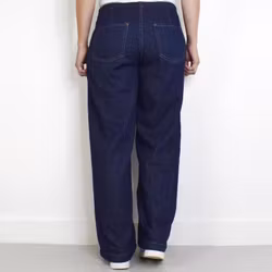 Vida Jeans Knytband MÖRKBLÅ - 3D Denim
