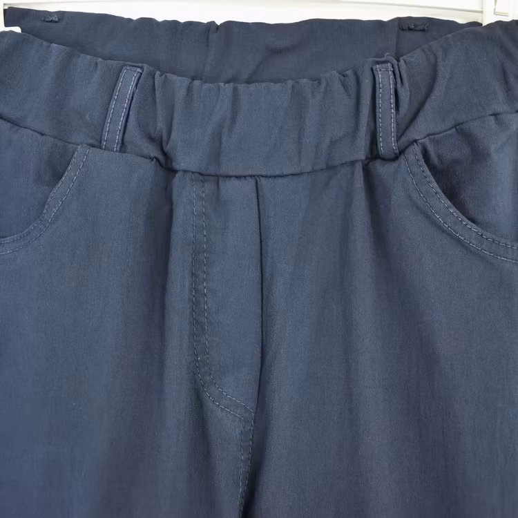 Stretchig Byxa Eva MÖRKBLÅ