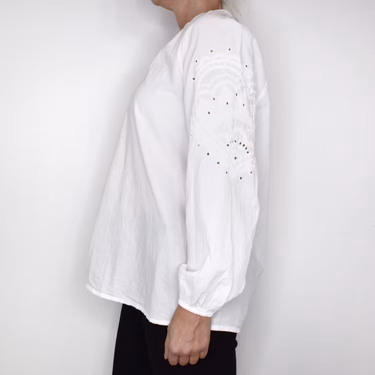 Blus Sevina OFFWHITE - Marta du Chateau