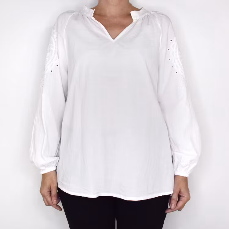 Blus Sevina OFFWHITE - Marta du Chateau