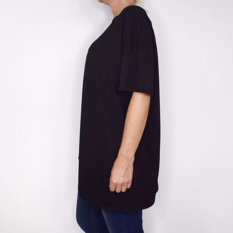 T-shirt Over Sized Azure SVART - Marta du Chateau