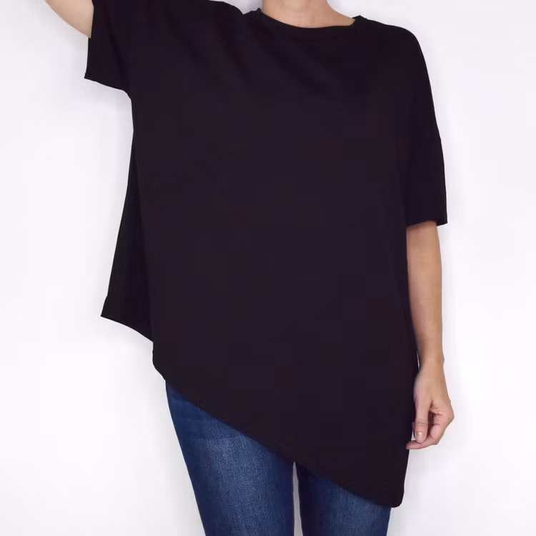 T-shirt Over Sized Azure SVART - Marta du Chateau