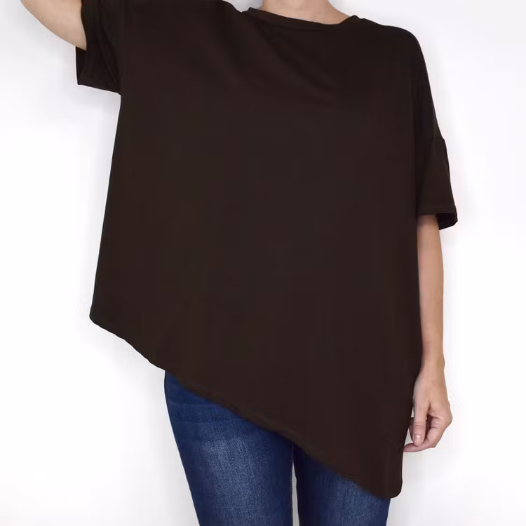 T-shirt Over Sized Azure MORO - Marta du Chateau
