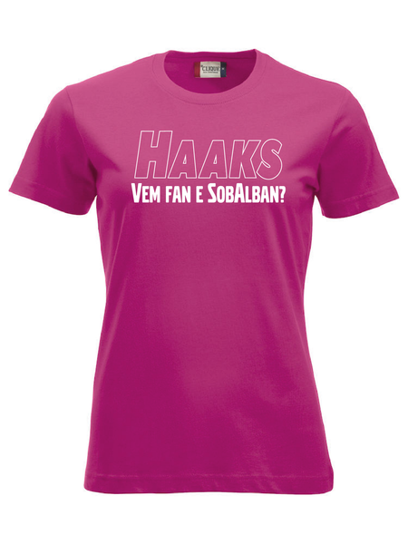 Cerise Dam T-shirt "SobAlban"