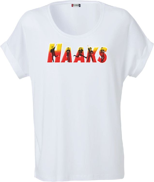 Vit Dam T-shirt Katy "HAAKS Members"