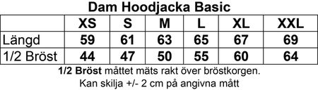 Grön Dam Hoodjacka "BROGRENS" rygg