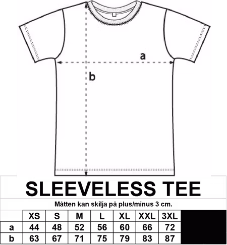 Svart Sleeveless "ÖVERBY pistolklubb"