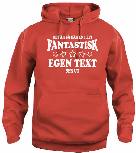 Hoodtröja "Fantastisk"