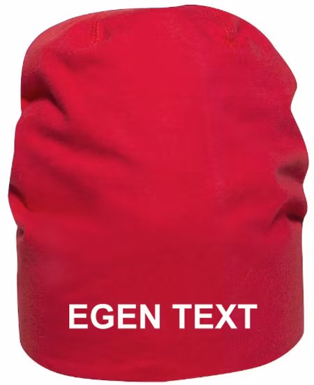 Mössa med egen text