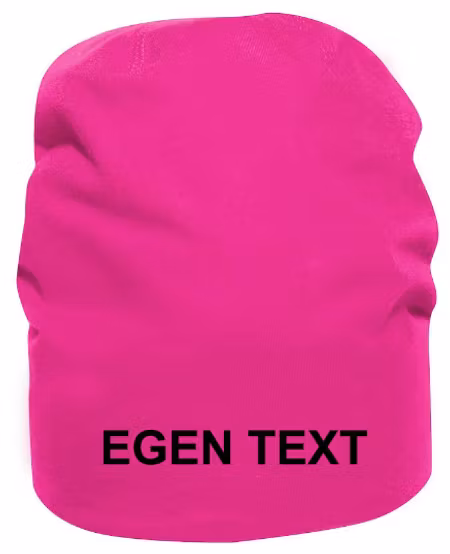 Mössa med egen text
