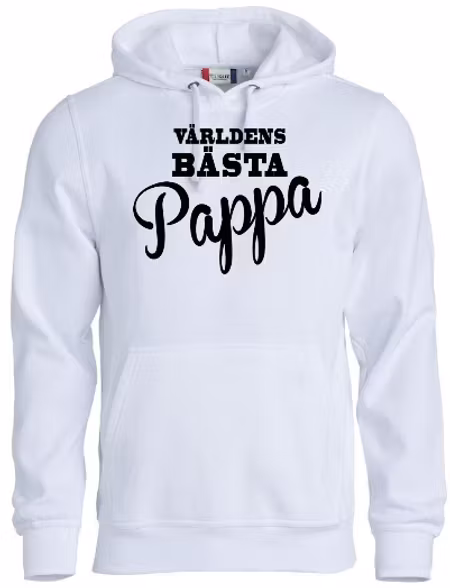 Hoodtröja Basic "Världens Bästa Pappa.."
