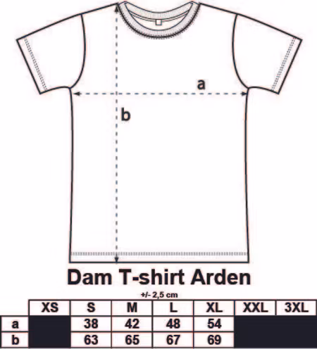 Dam T-shirt Arden
