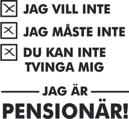 112. Jag Är Pensionär