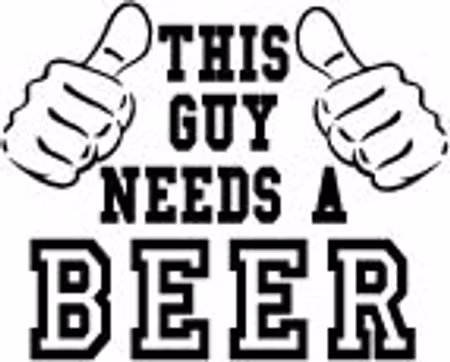 505. This guy needs a BEER