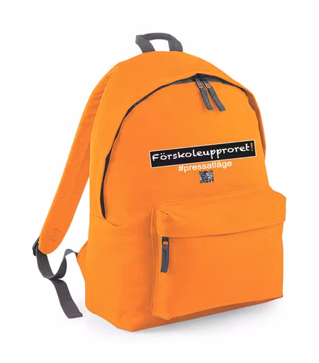 Ryggsäck "Förskoleupproret!"