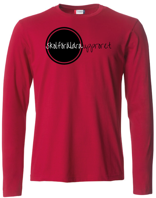T-shirt Lång ärm "Skolföräldraupproret"