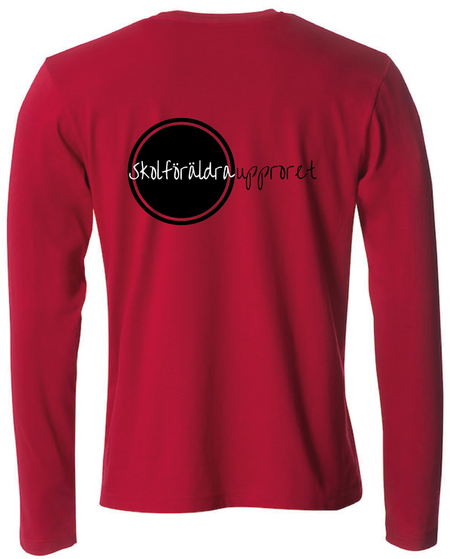 T-shirt Lång ärm "Skolföräldraupproret"