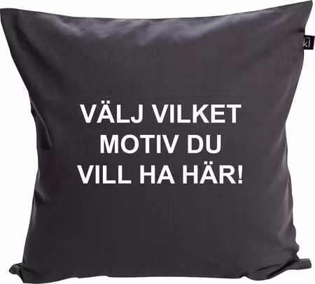 Kuddfodral med tryck