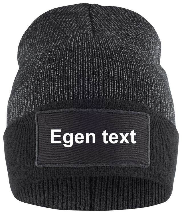 Reflexmössa med egen text