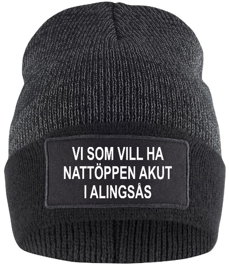 Reflexmössa "Nattöppen Akut i Alingsås"